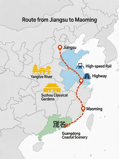 How to Plan a Perfect Trip to Maoming from Jiangsu? A Step-by-Step Guide